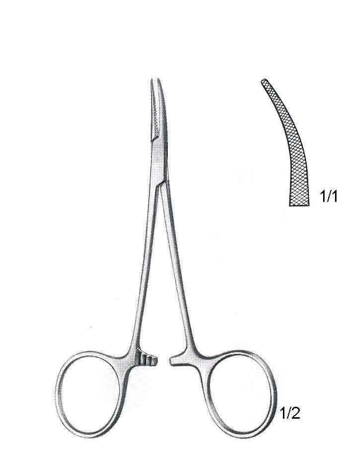 MASKİTO KLEMP EĞRİ 12 CM